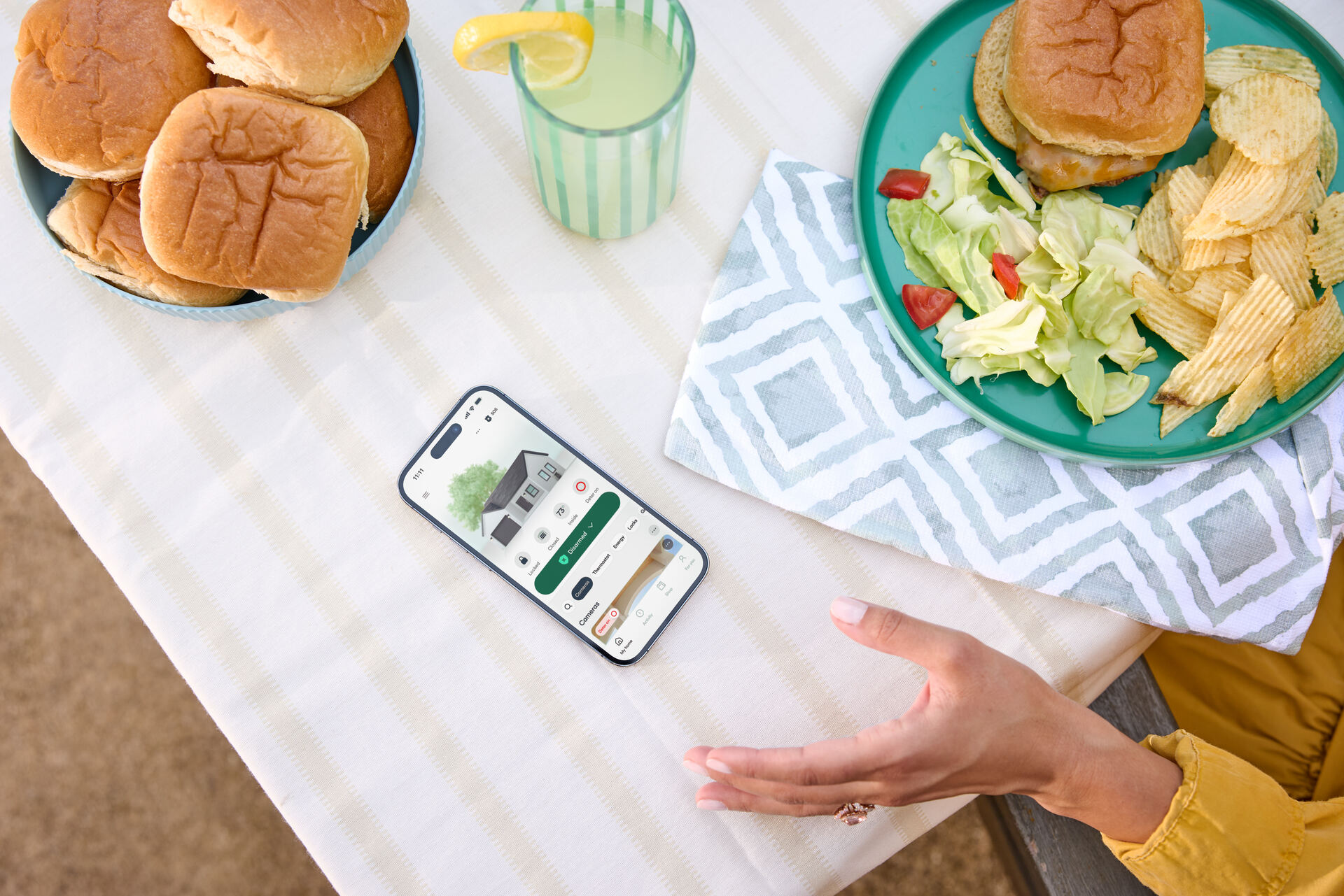 App Vivint smart home outdoor